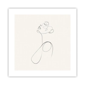 Plakat - Zapętlona w marzeniach - 40x40 cm