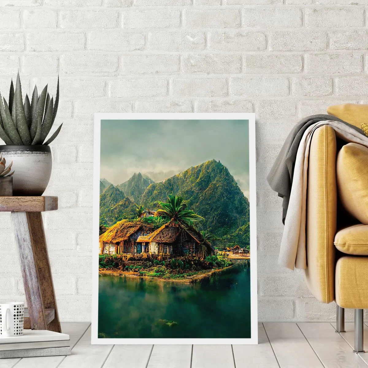 Plakat - Tropikalny raj - 70x100 cm
