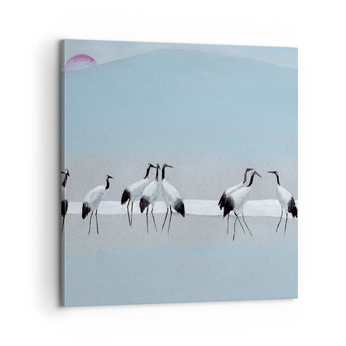 Obraz na płótnie - Po gorącym dniu - 60x60 cm