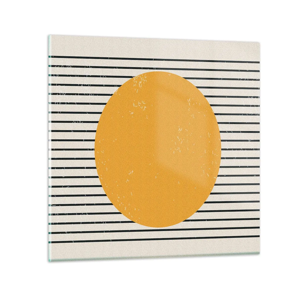 Obraz na szkle - Siła prostoty - 40x40 cm