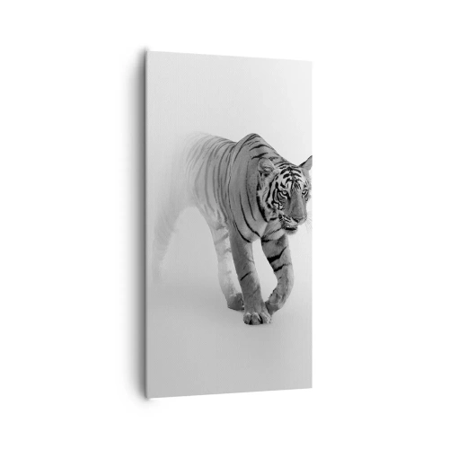 Obraz na płótnie - Przyczajony we mgle - 65x120 cm