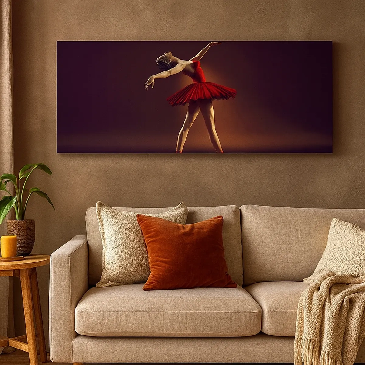 Obraz na płótnie - Prima ballerina - 30x30 cm