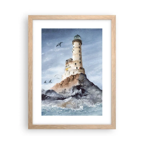 Plakat w ramie jasny dąb - Niezwyciężona - 30x40 cm