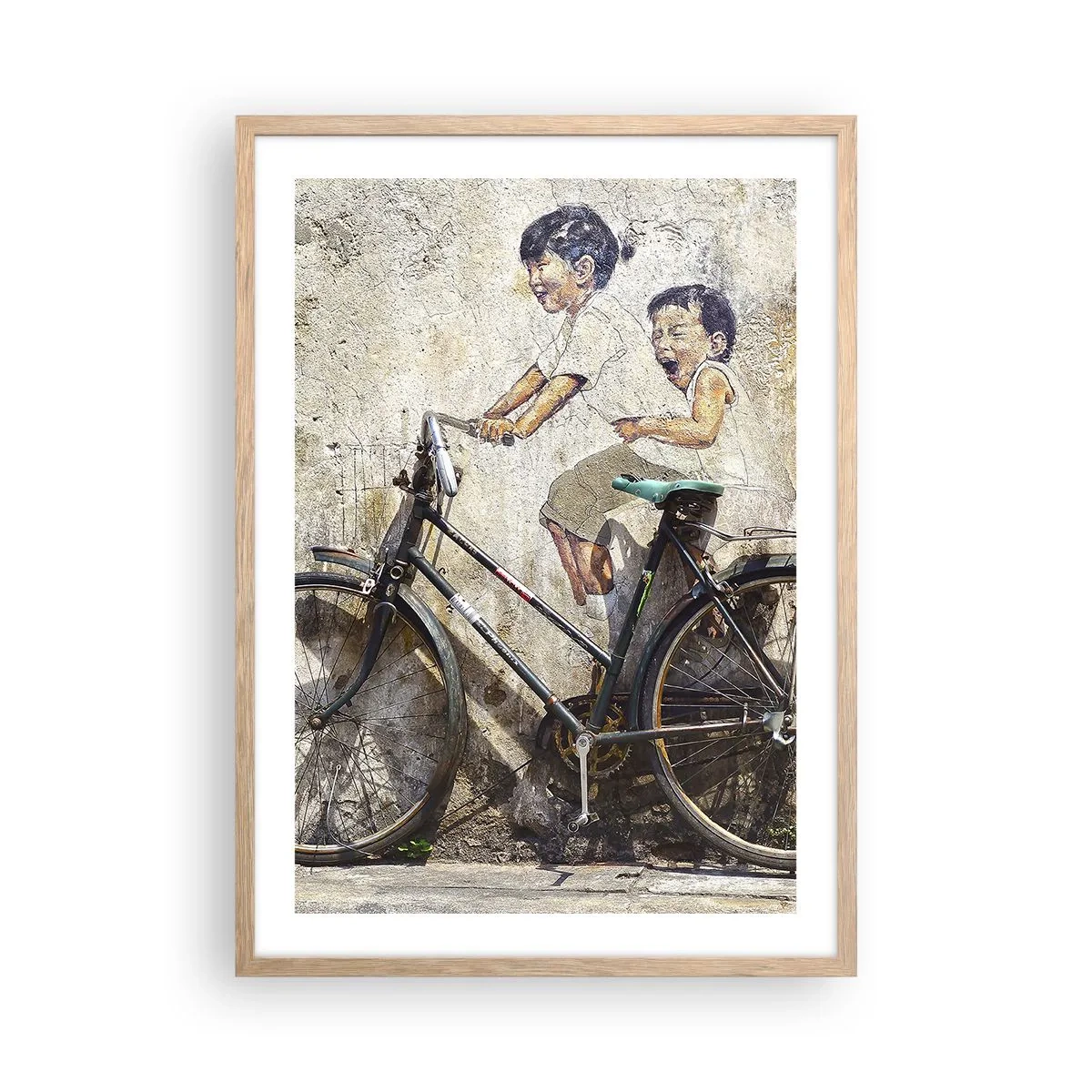 Plakat w ramie jasny dąb - Prawda czy fałsz? - 50x70 cm