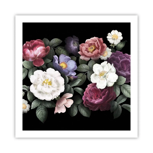 Plakat - Z angielskiego ogrodu - 60x60 cm