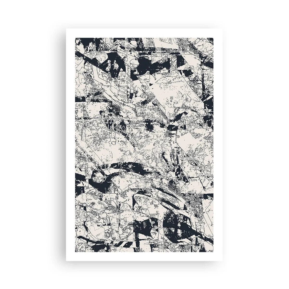 Plakat - Przenikanie przeciwieństw - 61x91 cm
