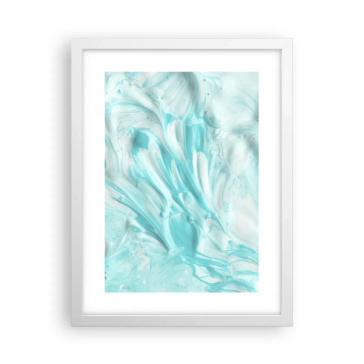 Plakat w białej ramie - Na zawsze razem - 30x40 cm