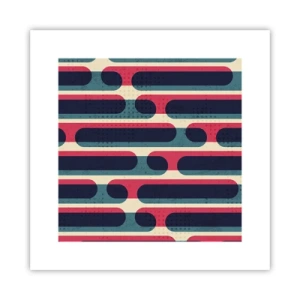 Plakat - W głąb i do przodu - 30x30 cm