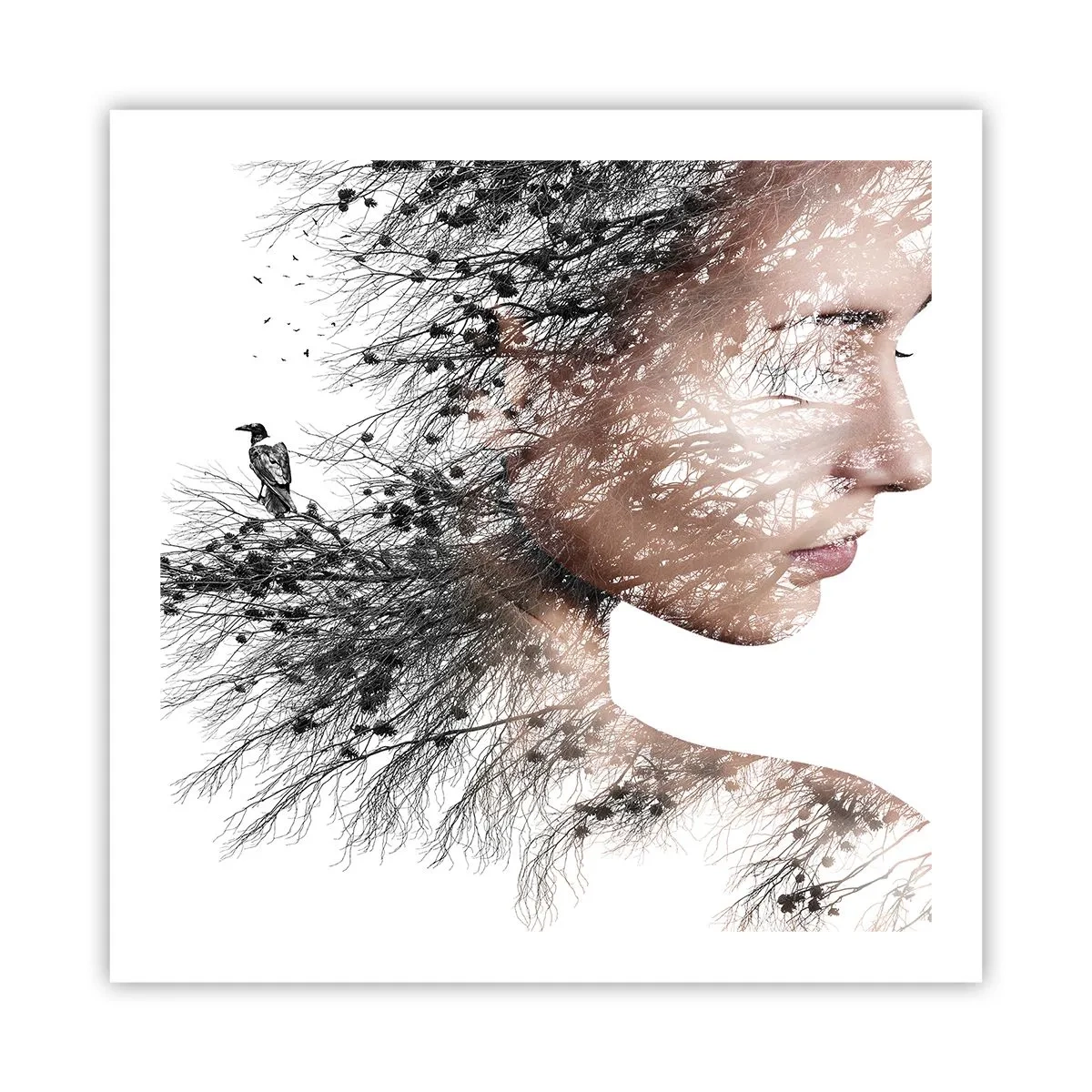 Plakat - Duch lasu - 60x60 cm
