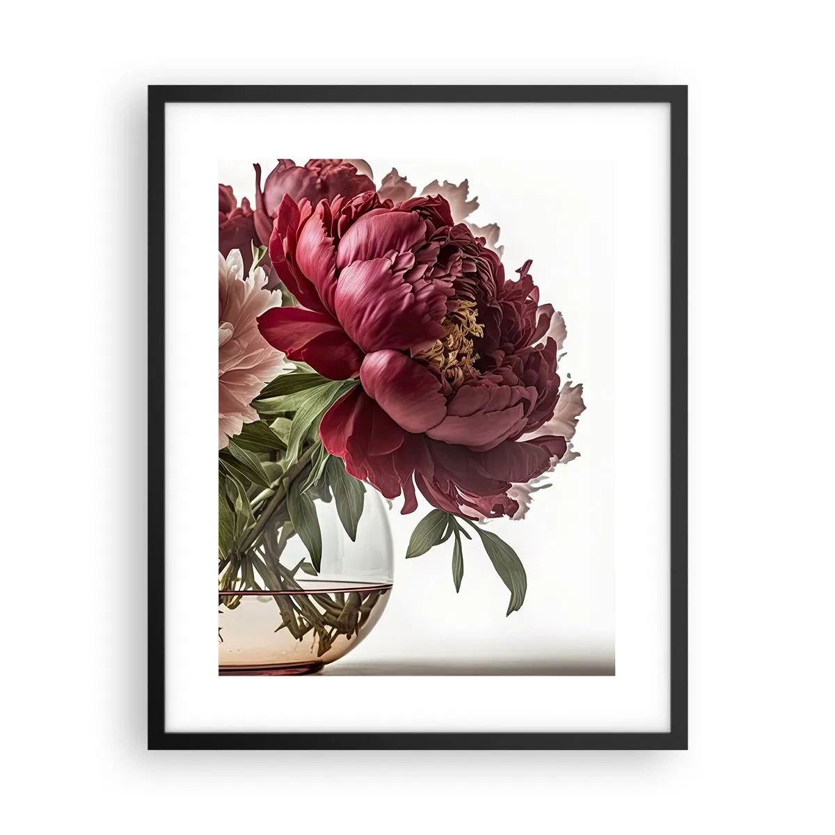 Plakat w czarnej ramie - W pełnym rozkwicie urody - 40x50 cm