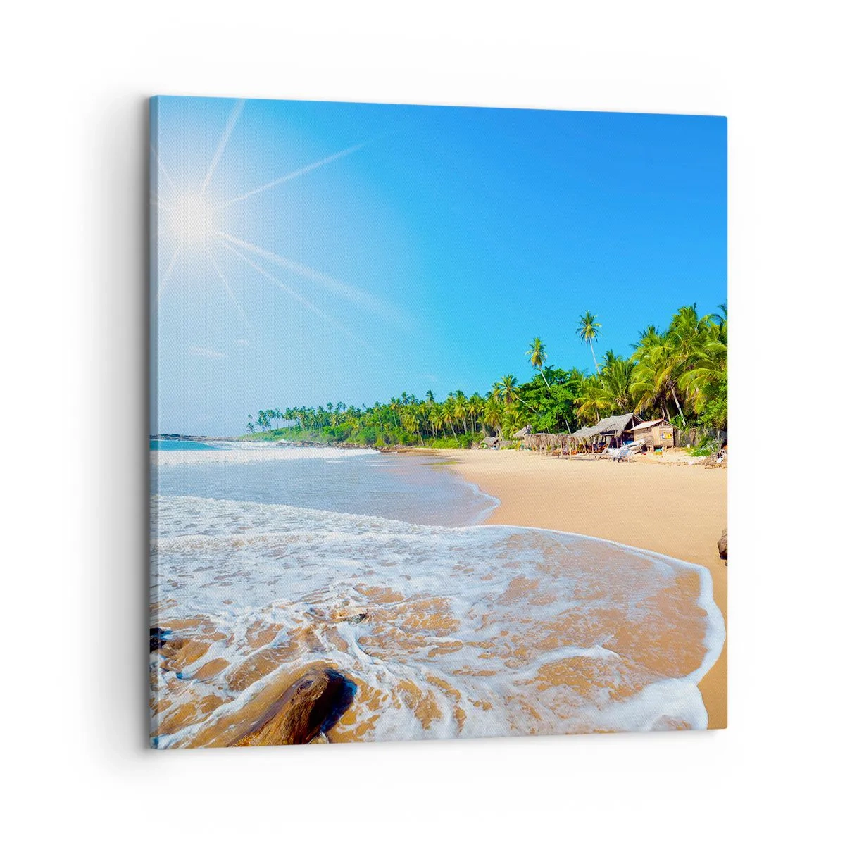 Obraz na płótnie - Egzotyczne miejsce dla ciebie - 60x60 cm