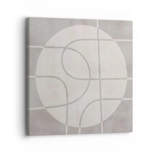 Obraz na płótnie - Koliście i na wprost - 30x30 cm