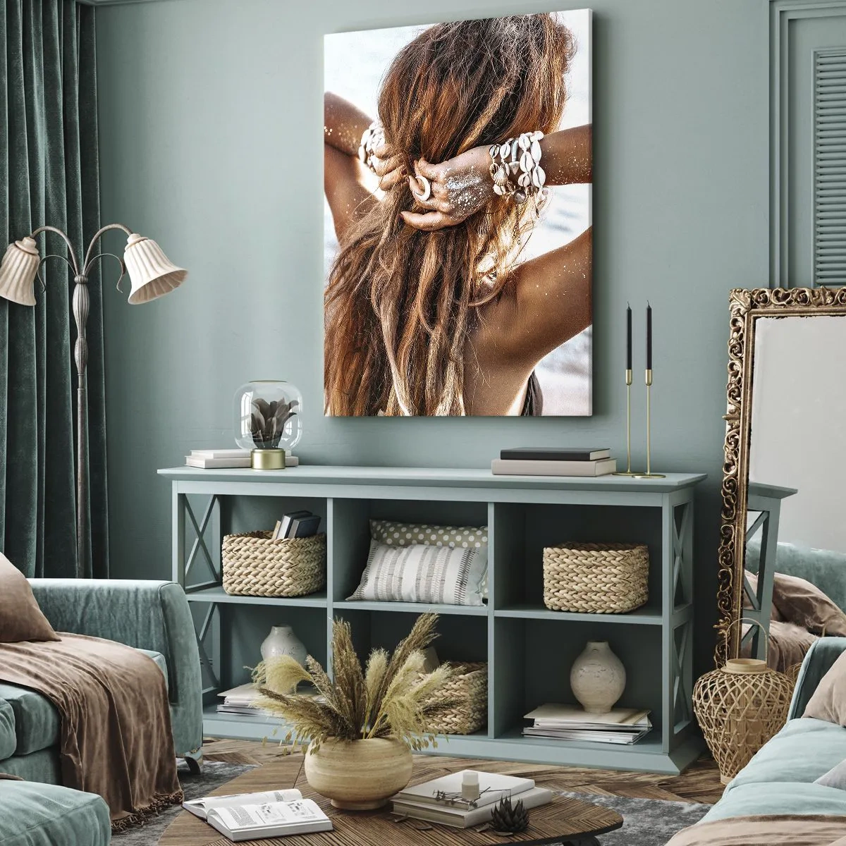 Obraz na płótnie - Siostra wody i słońca - 65x120 cm