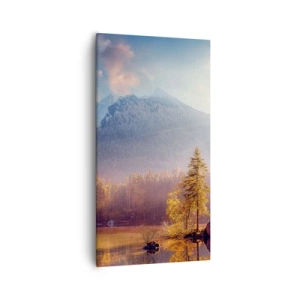 Obraz na płótnie - W górach i dolinach - 55x100 cm