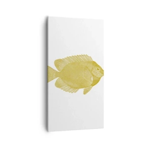 Obraz na płótnie - Ryba i tyle - 55x100 cm