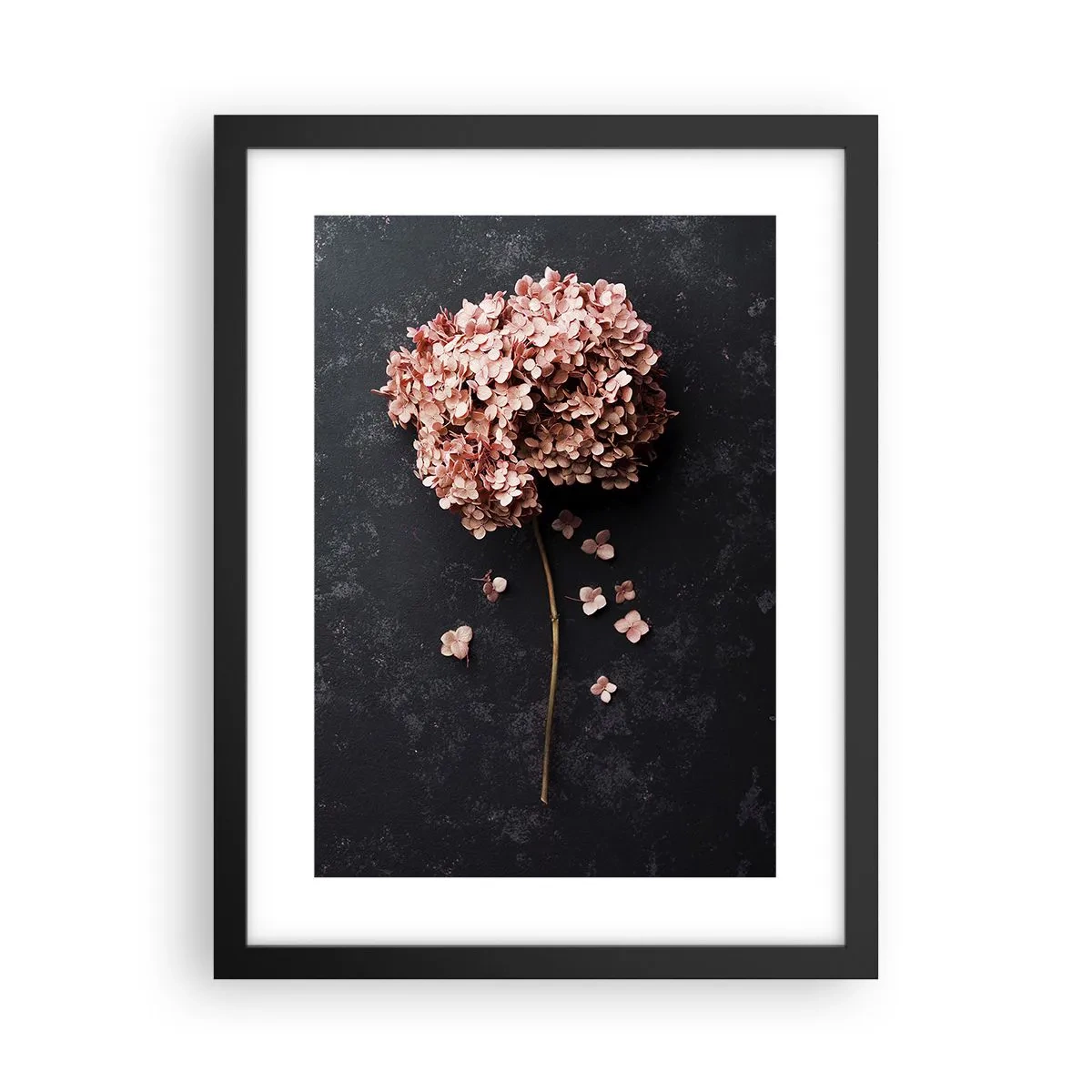 Plakat w czarnej ramie - Prawdziwie romantyczny znak - 30x40 cm