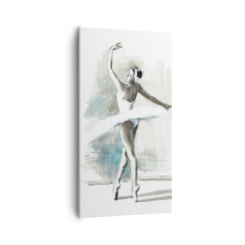 Obraz na płótnie - Zaklęta w łabędzia - 55x100 cm