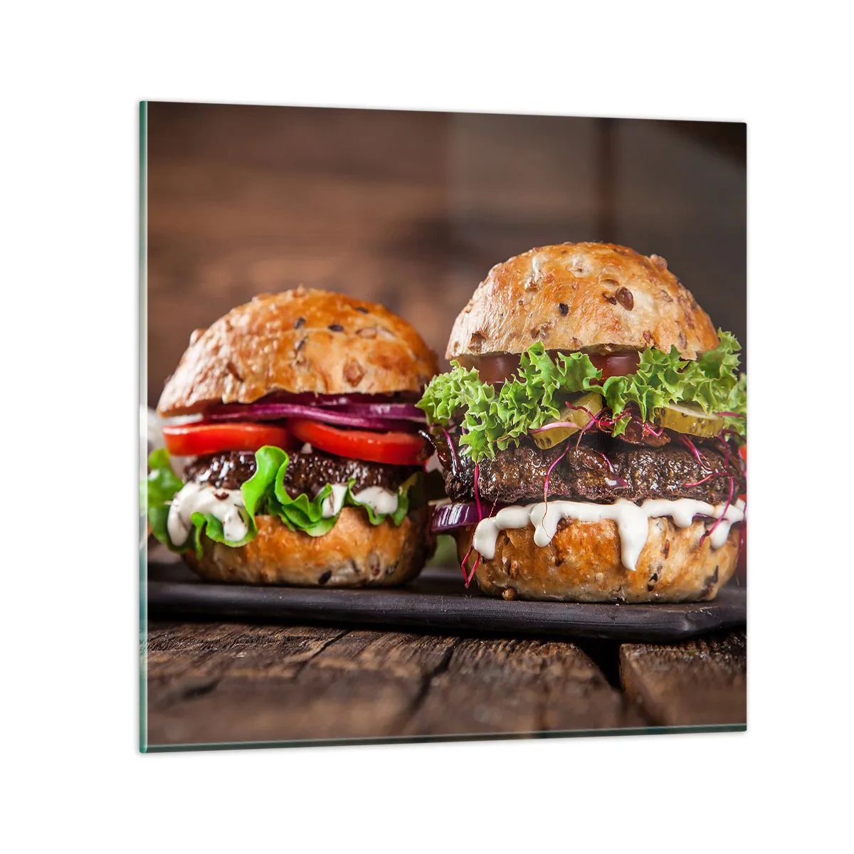 Obraz na szkle - American dream - 60x60 cm