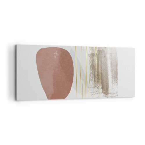 Obraz na płótnie - Abstrakcyjna kolumnada - 100x40 cm