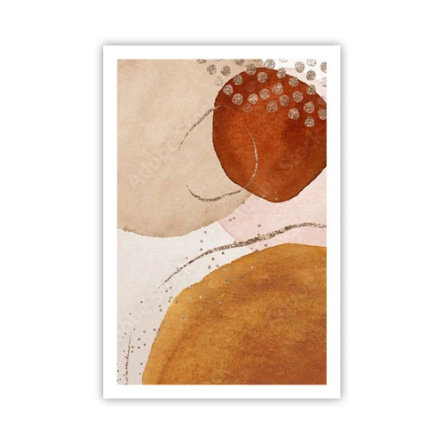 Plakat - Krągłość i ruch - 61x91 cm