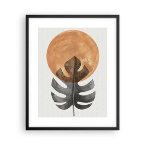 Plakat w czarnej ramie - Zawsze słońce - 40x50 cm