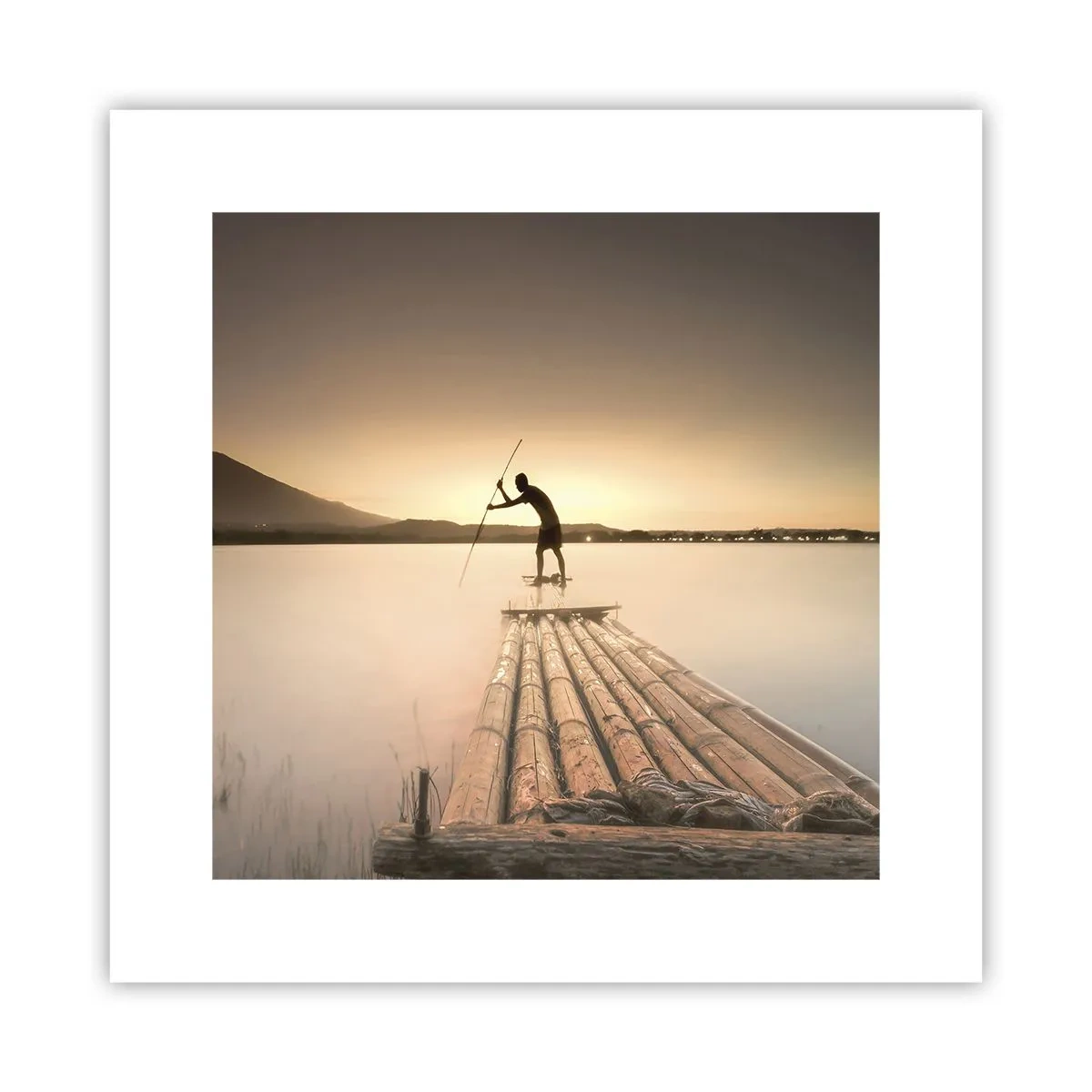 Plakat - Przed spoczynkiem - 30x30 cm