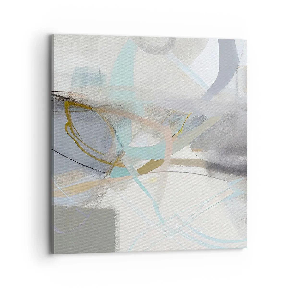 Obraz na płótnie - Abstrakcja zamglona - 70x70 cm