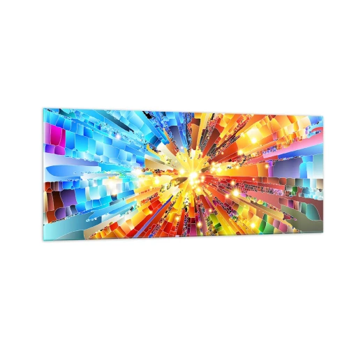 Obraz na szkle - In medias res - 100x40 cm
