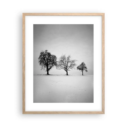 Plakat w ramie jasny dąb - O czym śnią? - 40x50 cm