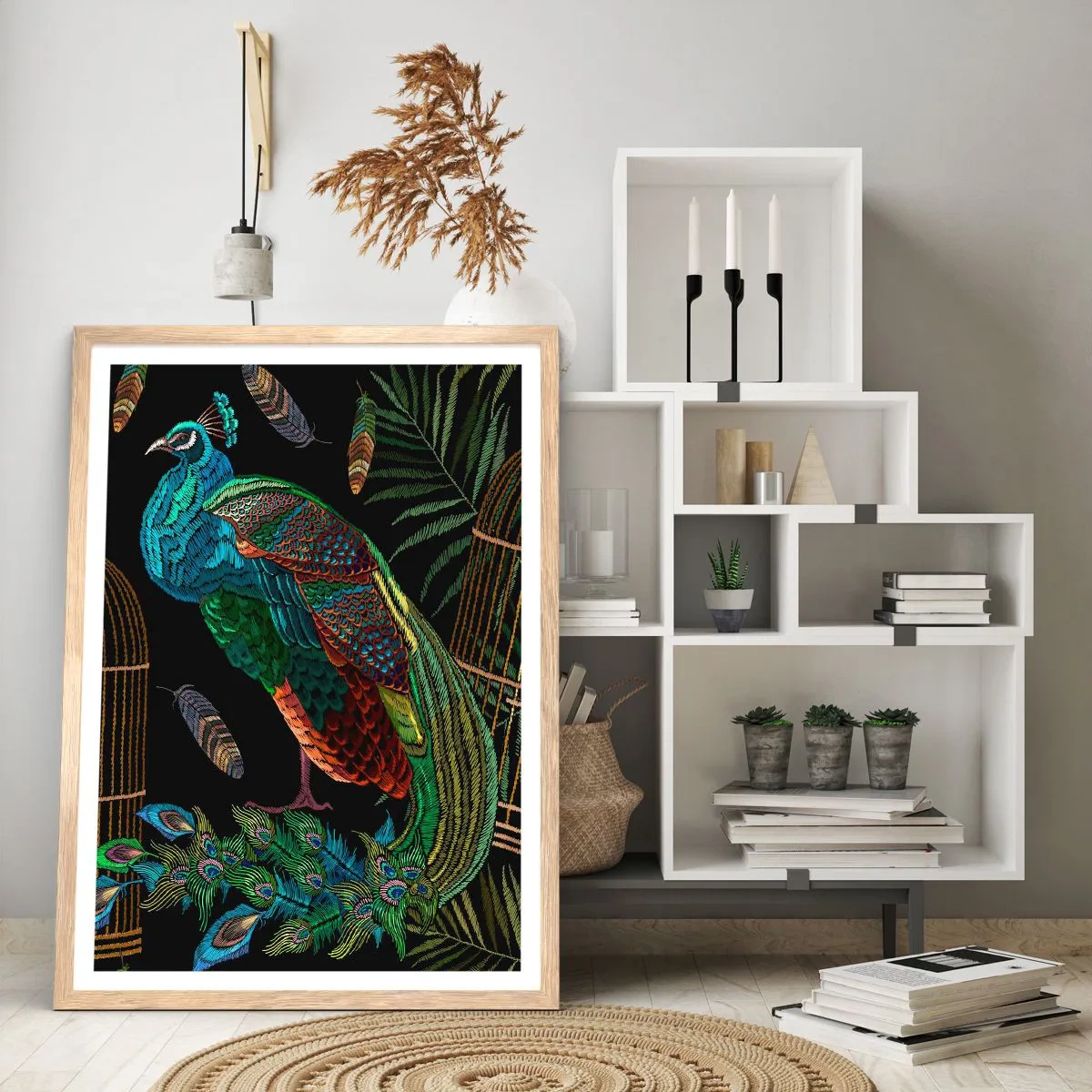 Plakat w ramie jasny dąb - W królewskich szatach - 70x100 cm