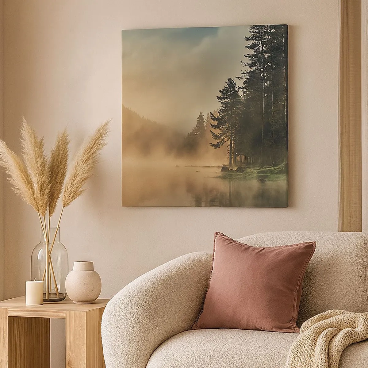 Obraz na płótnie - Narodziny dnia - 30x30 cm