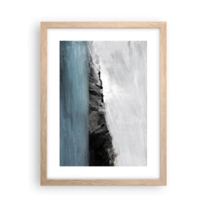 Plakat w ramie jasny dąb - Woda – ziemia: starcie żywiołów - 30x40 cm
