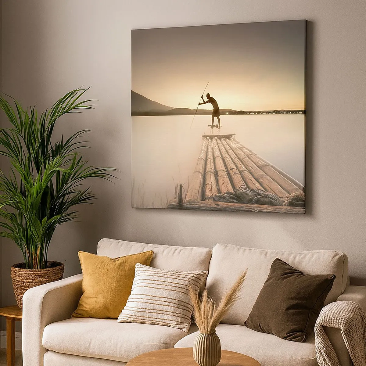 Obraz na płótnie - Przed spoczynkiem - 30x30 cm