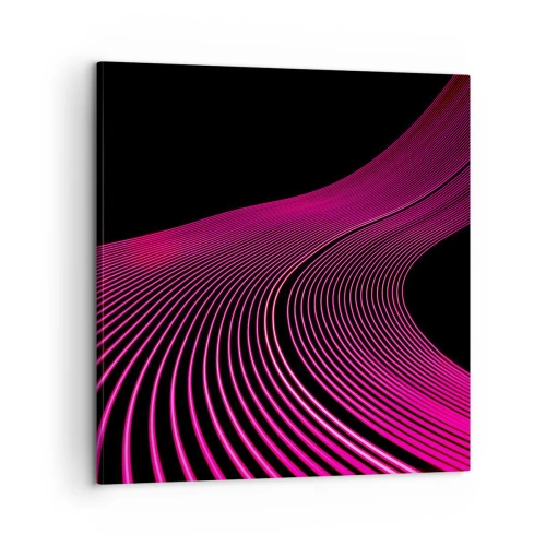 Obraz na płótnie - Aleja światła - 60x60 cm