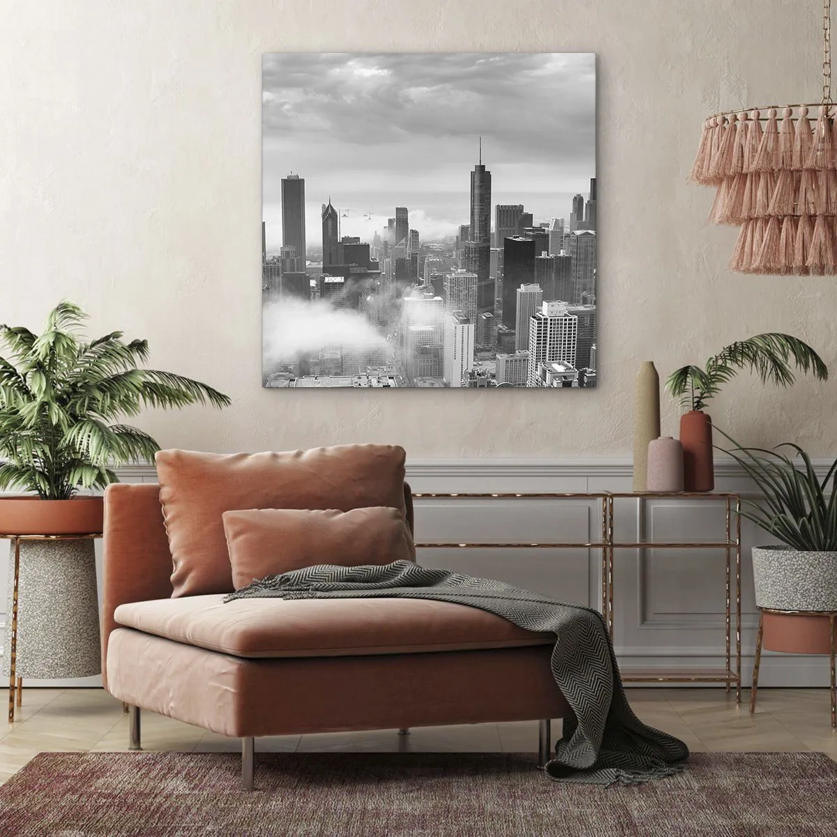 Obraz na płótnie - Pejzaż amerykański - 60x60 cm