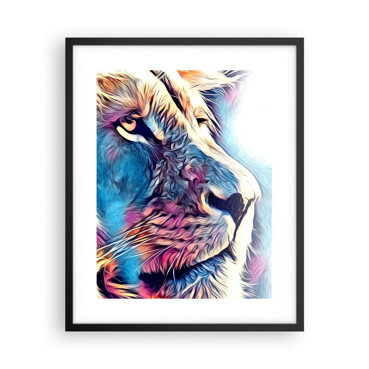 Plakat w czarnej ramie - Mądrość natury - 40x50 cm