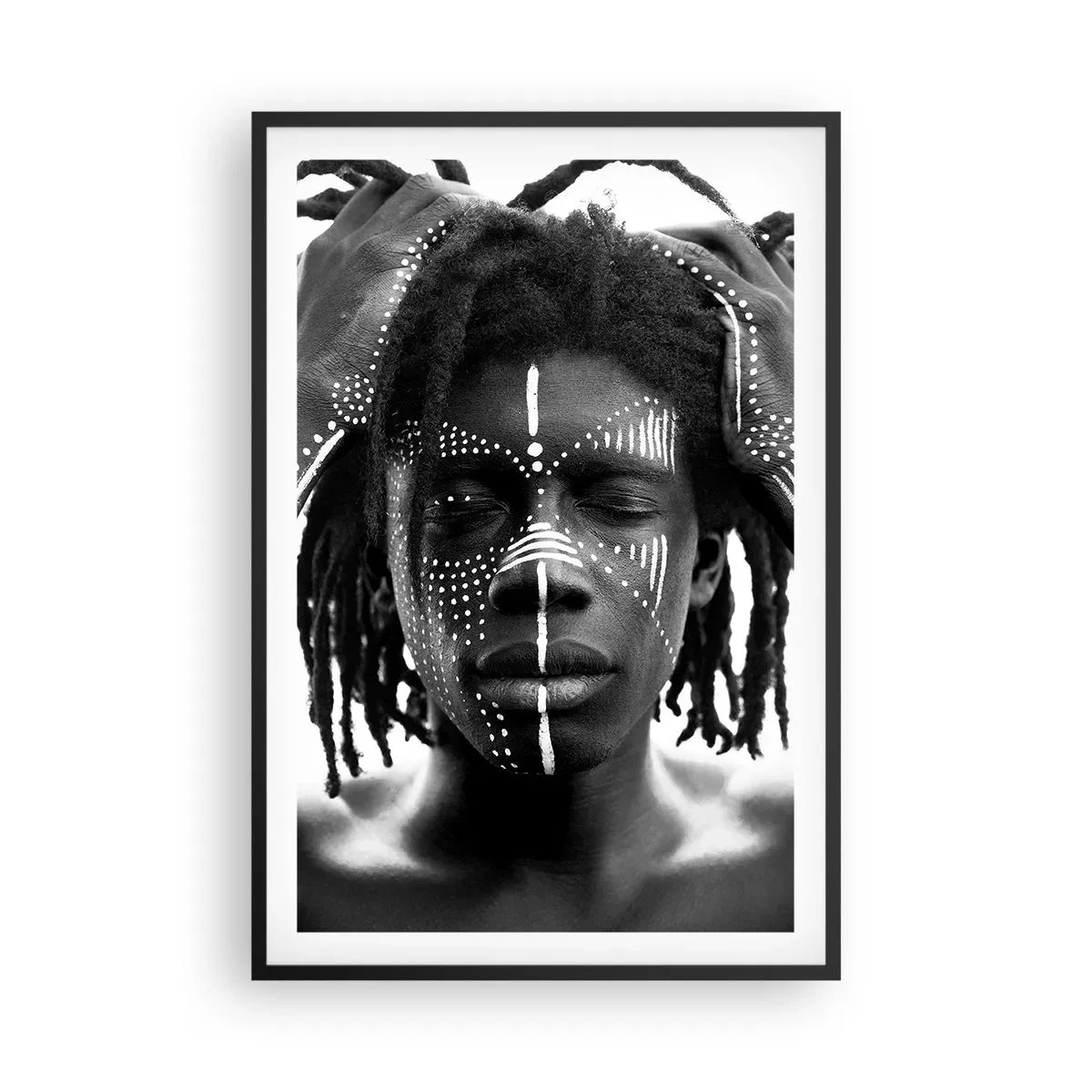 Plakat w czarnej ramie - Gdzie jesteś? - 61x91 cm