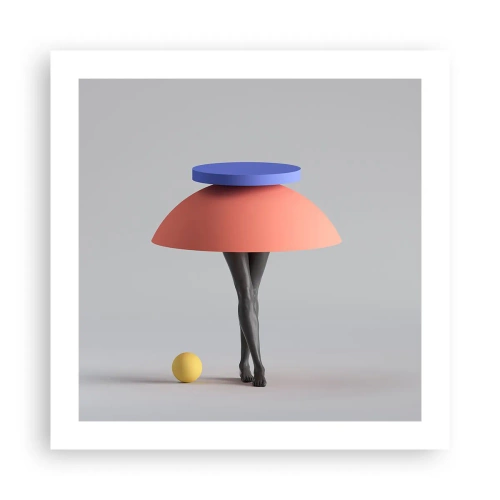 Plakat - Kompozycja surrealistyczna - 50x50 cm