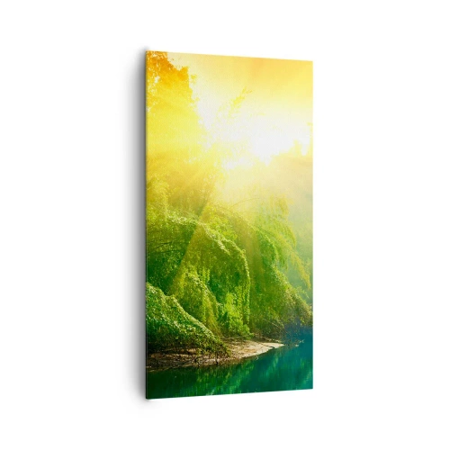 Obraz na płótnie - Utonąć w słońcu i w cieniu - 65x120 cm