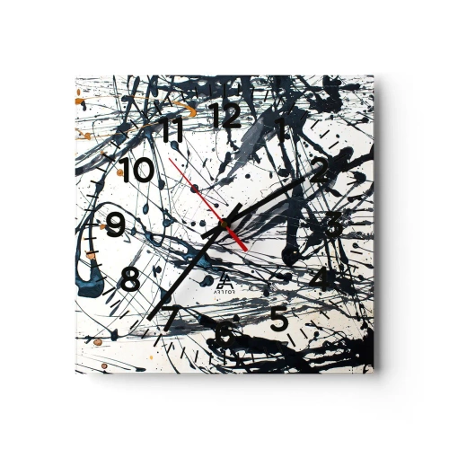 Zegar ścienny - Z sensem czy bez sensu? - 30x30 cm