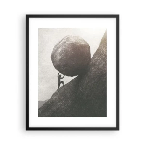 Plakat w czarnej ramie - Wierzę wbrew nadziei - 40x50 cm