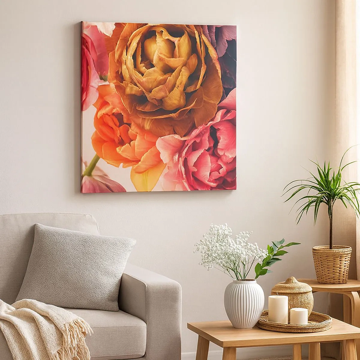 Obraz na płótnie - Święto życia - 30x30 cm