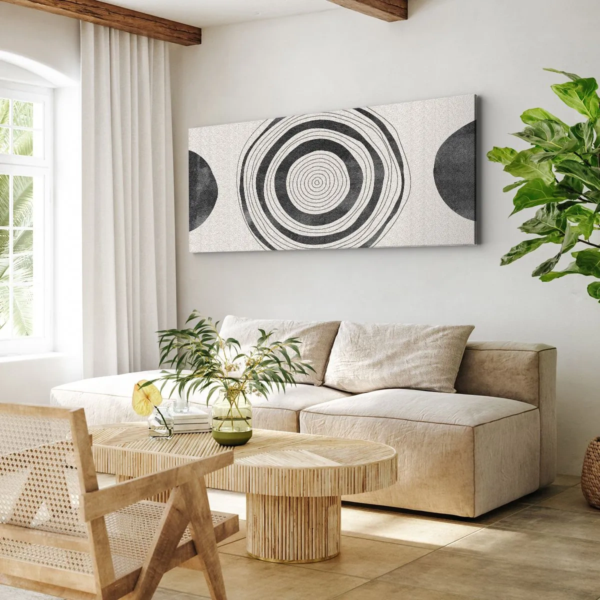 Obraz na płótnie - Ważne to co pomiędzy - 100x40 cm