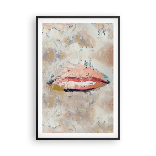 Plakat w czarnej ramie - Budzi zmysły - 61x91 cm