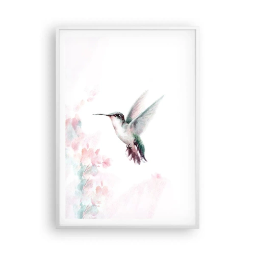 Plakat w białej ramie - Zatrzymany w trzepocie - 70x100 cm