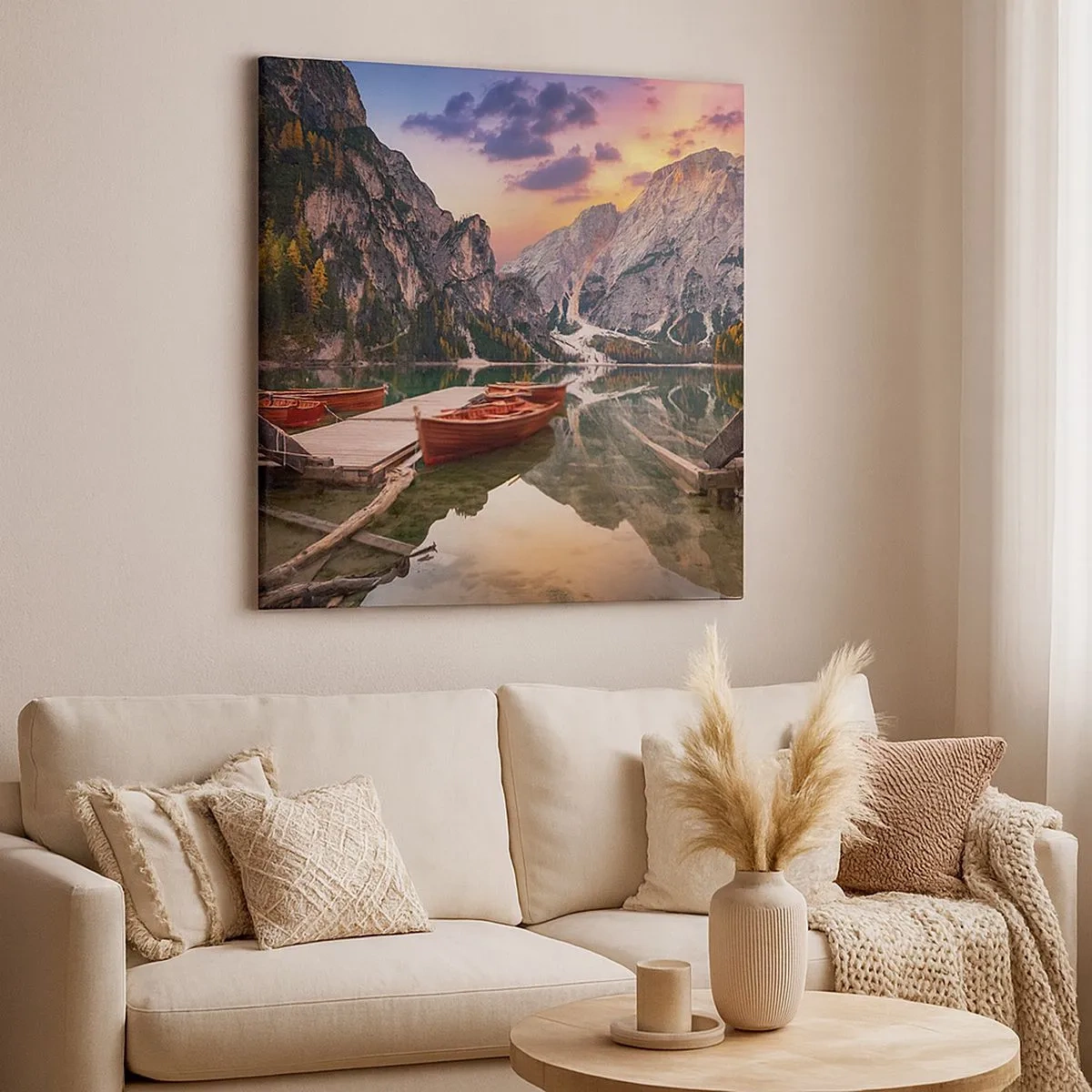 Obraz na płótnie - Obietnica dnia - 30x30 cm