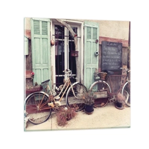 Obraz na szkle - Niech żyje prowincja - 70x70 cm