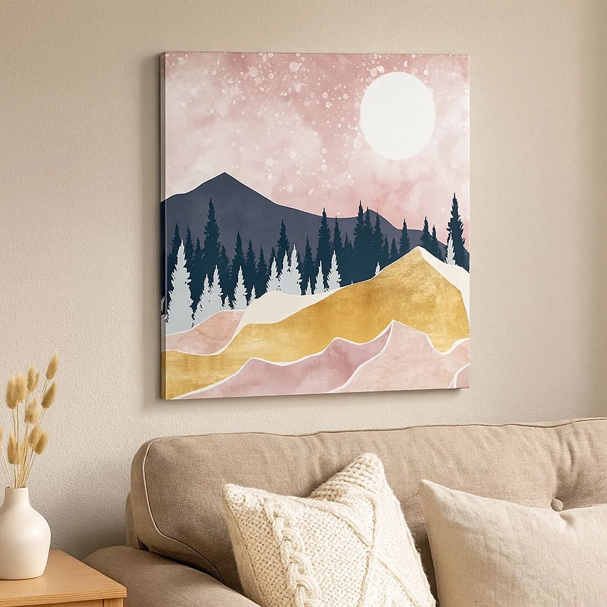 Obraz na płótnie - Nocna straż - 30x30 cm