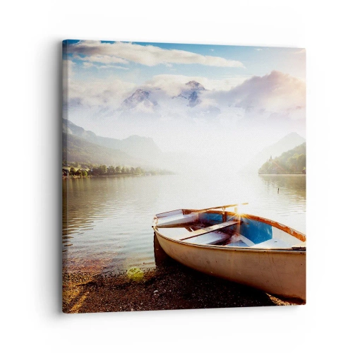 Obraz na płótnie - Nad wodą wielką i czystą - 30x30 cm