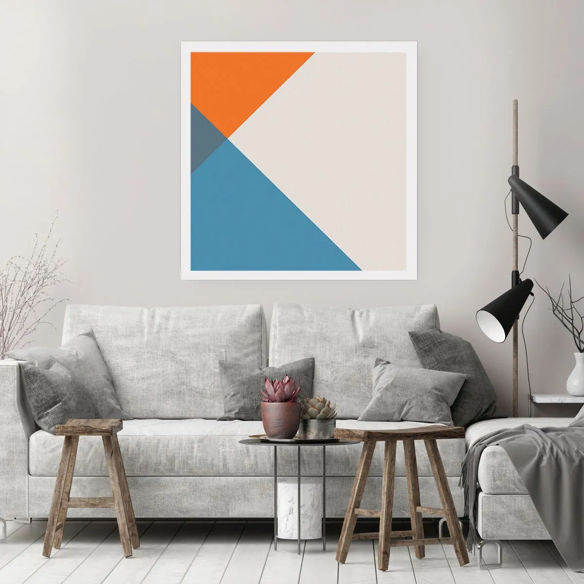 Plakat - Pod kątem… - 30x30 cm